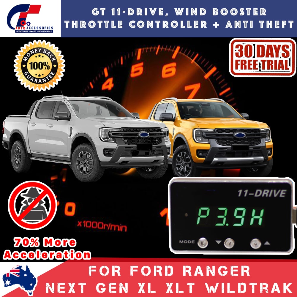 Ford Ranger Next Gen XL XLT WildTrak Throttle Controller